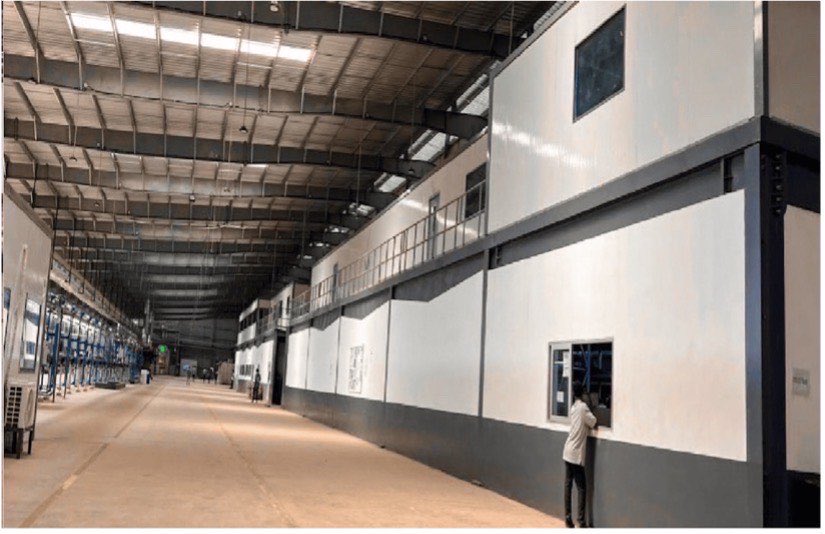 Réhabilitation d'usine Calavi - Projet construction industrielle Deep Construction Bénin